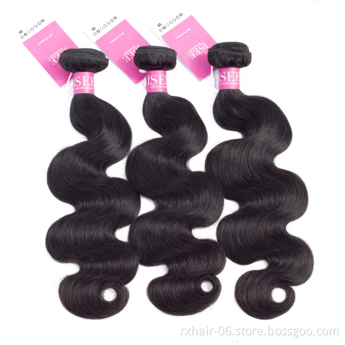 Wholesale Vendors Human Hair Body Wave Virgin Brazilian Human Hair Bundles With Lace Closure